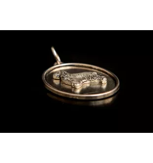 Cocker spaniel anglais - collier avec chien, pendentif pour maman de chien, bijoux uniques de la marque Art-Dog