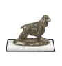 Cocker spaniel angielski statuetka na jasnym kamieniu Art-Dog
