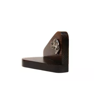 English Pointer I - wooden candle holder with a dog, tealight holder, a memorial place for a dog by Art-Dog brand