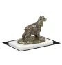 Cocker spaniel anglais - une statuette de chien, une figurine en marbre blanc, un trophée pour l'exposition de chiens de la marque Art-Dog