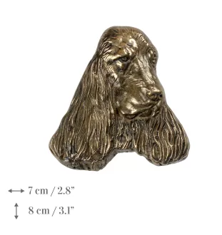 English Cocker Spaniel, Englische Cockerspaniel  I - Gedenktafel mit Hund, personalisierten Dank, Auszeichnung, Diplom mit Widmung der Marke Art-Dog