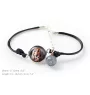 Cocker spaniel anglais - ensemble de bijoux avec votre photo, ensemble fait à la main, bracelet et collier de la marque Art.-Dog