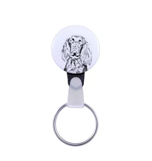 English Pointer, Englischer Pointer - Schlüsselanhänger mit dem Bild eines Hundes, Anhänger mit dem eigenen Grafikdesign der Marke Art-Dog