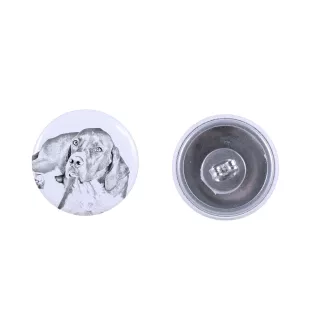 Pointer anglais I - boucles d'oreilles uniques avec un chien, votre animal de compagnie sur un porte-clés, marque propre Art-Dog