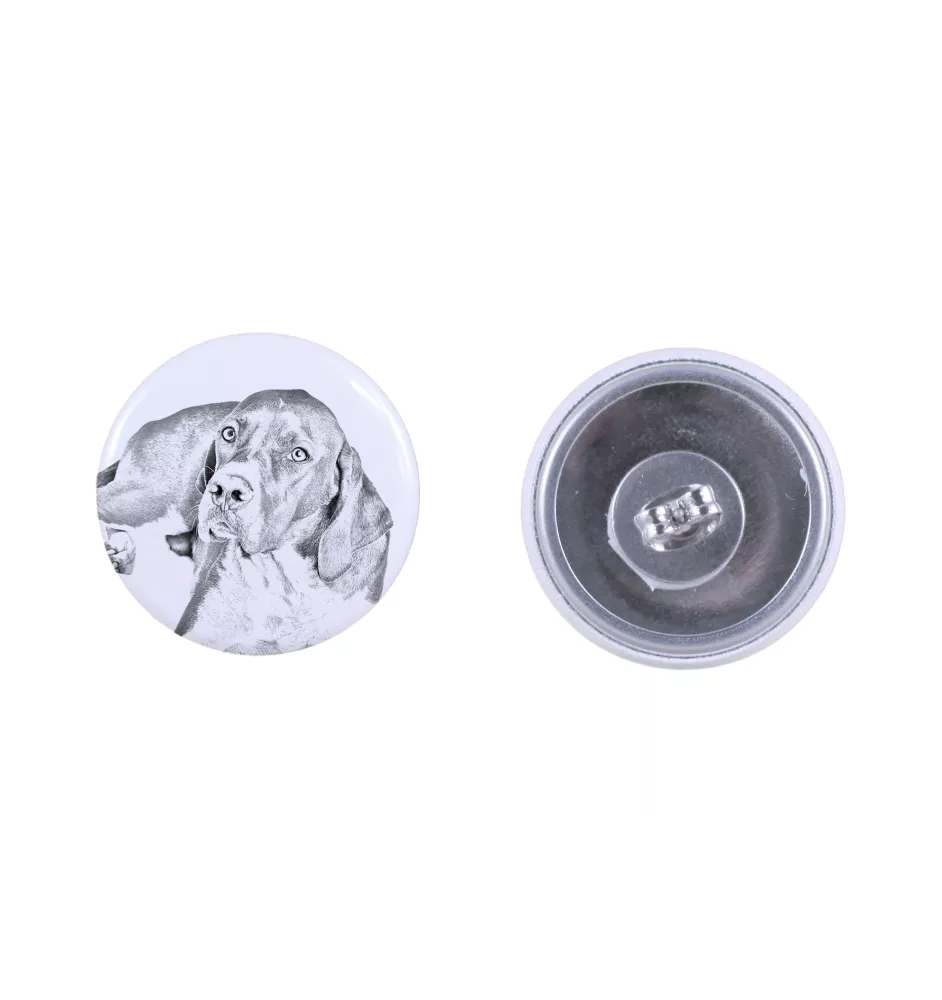 Pointer anglais I - boucles d'oreilles uniques avec un chien, votre animal de compagnie sur un porte-clés, marque propre Art-Dog