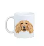 Cocker spaniel anglais - tasse avec une photo et un motif de chien géométrique Art-Dog