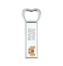 English Cocker Spaniel - bottle opener with a picture and inscription for beer by Art-Dog