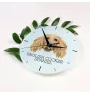 English Cocker Spaniel - geometric wall clock with a picture and the brand name Art-Dog