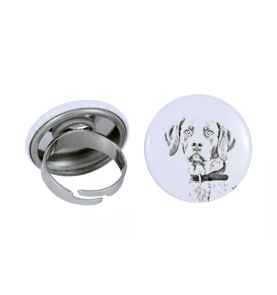 English Pointer, Englischer Pointer II - Damen Schmuck mit dem Bild eines Hundes, handgefertigtes Produkt, Möglichkeit, Ihr eigenes Foto hinzuzufügen, Marke Art-Dog