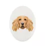 Cocker spaniel angielski płytka geometryczna Art-Dog