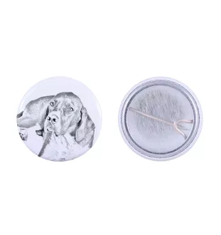 Pointer anglais I - badge avec votre chien, ajoutez votre propre photo, marque Art-Dog