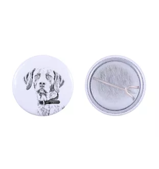 Pointer anglais II - badge avec votre chien, ajoutez votre propre photo, marque Art-Dog