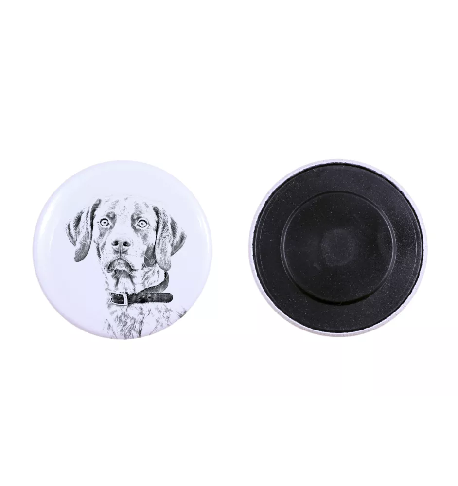 English Pointer II - magnet with a dog's pupil, exceptionally light, strong magnet, handmade product by the Art-Dog brand