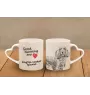 English Cocker Spaniel, Englische Cockerspaniel  - Tasse mit Hund, entzückende Tasse mit herzförmigem Henkel, universelles Geschenk der Marke Art-Dog