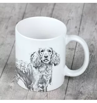 Cocker spaniel angielski kubek z psem good morning Art-Dog