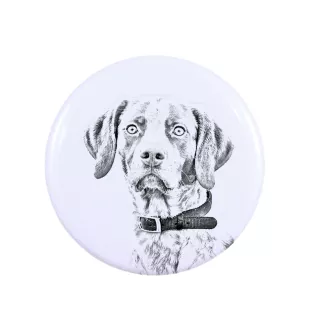 Pointer anglais II - badge avec votre chien, ajoutez votre propre photo, marque Art-Dog