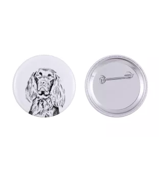 Pointer anglais - badge avec votre chien, ajoutez votre propre photo, marque Art-Dog