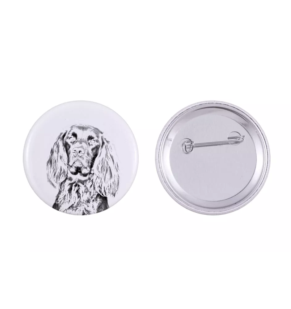 Pointer anglais - badge avec votre chien, ajoutez votre propre photo, marque Art-Dog