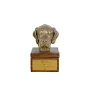 Pointer anglais - urne pour les cendres du chien avec une statuette, petite urne pour chien, urne personnalisée avec le buste du chien de la marque Art-Dog