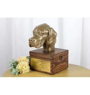 Pointer urna na skrzynce brązowa Art-Dog