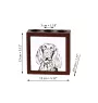 Pointer anglais - porte-stylo avec chien, organiseur de bureau avec impression, décoration de bureau personnalisée de la marque Art-Dog