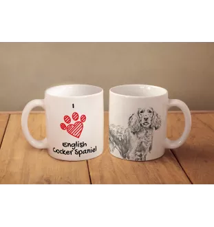 English Cocker Spaniel, Englische Cockerspaniel  - Tasse mit Hund, entzückende Tasse mit Grafik, Geschenk mit Ihrem Foto von der Marke Art-Dog