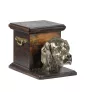 Pointer anglais - urne pour les cendres d'un chien avec une statuette, une urne élégante pour chien, une urne exceptionnelle avec un buste de chien de la marque Art-Dog