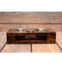 English Pointer - wooden stand with bowls for a dog, steel dog bowls, a gift for adopting a dog from the Art-Dog brand