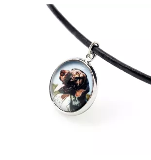 Pointer naszyjnik i bransoletka ze zdjęciem Art-Dog