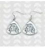 Pointer anglais I - boucles d'oreilles avec chien, boucles d'oreilles pendantes avec photo, bijoux personnalisés avec impression de la marque Art-Dog