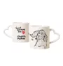 Pointer anglais I - tasse avec chien, une tasse adorable avec une anse en forme de cœur, un cadeau universel de la marque Art-Dog