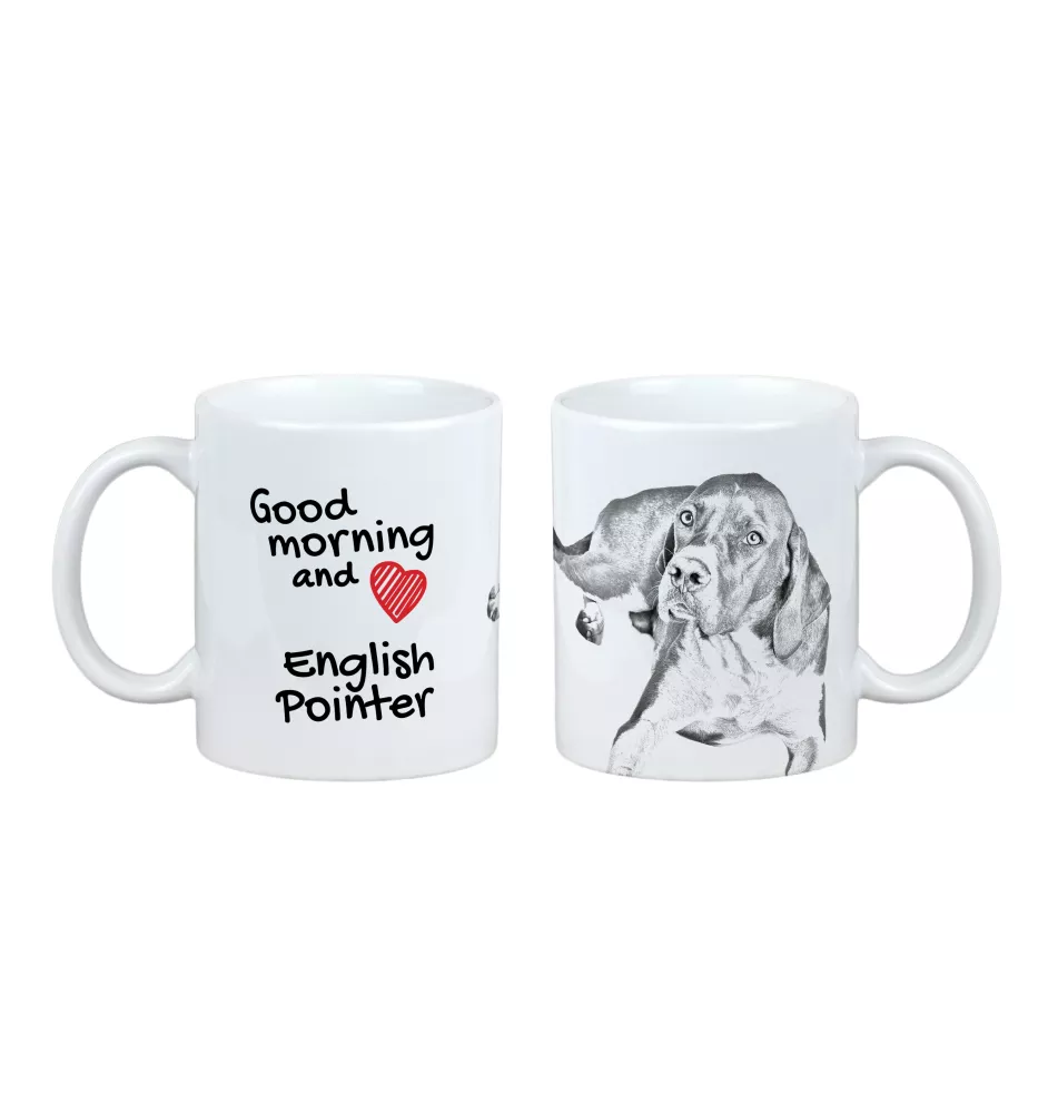 English Pointer, Englischer Pointer I - Tasse mit Hund, Tasse mit Bild, personalisiertes Geschenk der Marke Art-Dog