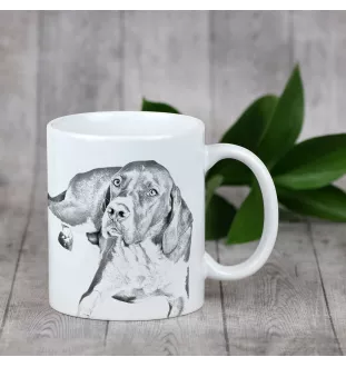 English Pointer, Englischer Pointer I - Tasse mit Hund, Tasse mit Bild, personalisiertes Geschenk der Marke Art-Dog