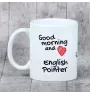 English Pointer I - cup with a dog, cup with a photo, personalized gift from the Art-Dog brand