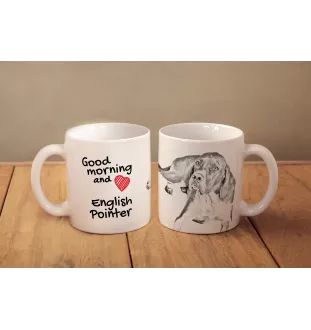 English Pointer, Englischer Pointer I - Tasse mit Hund, Tasse mit Bild, personalisiertes Geschenk der Marke Art-Dog