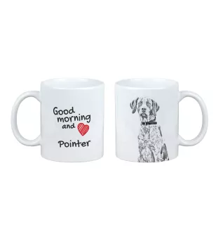 English Pointer, Englischer Pointer - Tasse mit Hund, Tasse mit Bild, personalisiertes Geschenk der Marke Art-Dog