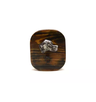 Pointer anglais - porte-clés, porte-clés avec chien pour les médailles, crochet pour les clés de la marque Art-Dog