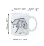English Pointer I - cup with a dog, cute cup with graphics, a gift with your photo from the Art-Dog brand