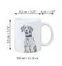 English Pointer - cup with a dog, cute cup with graphics, a gift with your photo from the Art-Dog brand