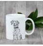 Pointer anglais - tasse avec chien, une tasse joyeuse pour les amoureux des chiens, un cadeau personnalisé de la marque Art-Dog
