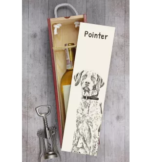 Pointer II pudełko na wino z psem Art-Dog