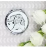 Pointer anglais I - miroir de poche avec chien, miroir personnalisé pour sac à main, miroir compact avec impression de la marque Art-Dog