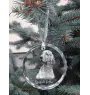 English Setter, Englischer Setter - Kristallkugel mit Foto, Hundebild im Kristall, personalisierter Christbaumschmuck von Art-Dog.