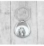 English setter, Lawerack, Laverack I - keychain with a dog, keychain with a print, personalized pendant from the Art-Dog brand