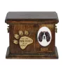English Springer Spaniel Personalisierte Hundeurne mit Gravur, Erinnerungsbox für Hundeknochen von der Marke Art-Dog