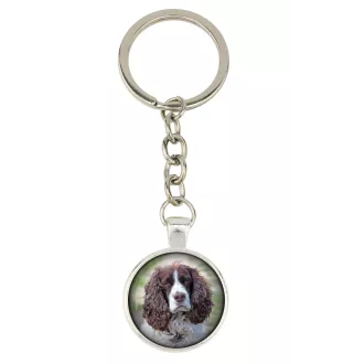 English Springer Spaniel - keychain with your photo, key decoration, bag pendant from Art-Dog brand