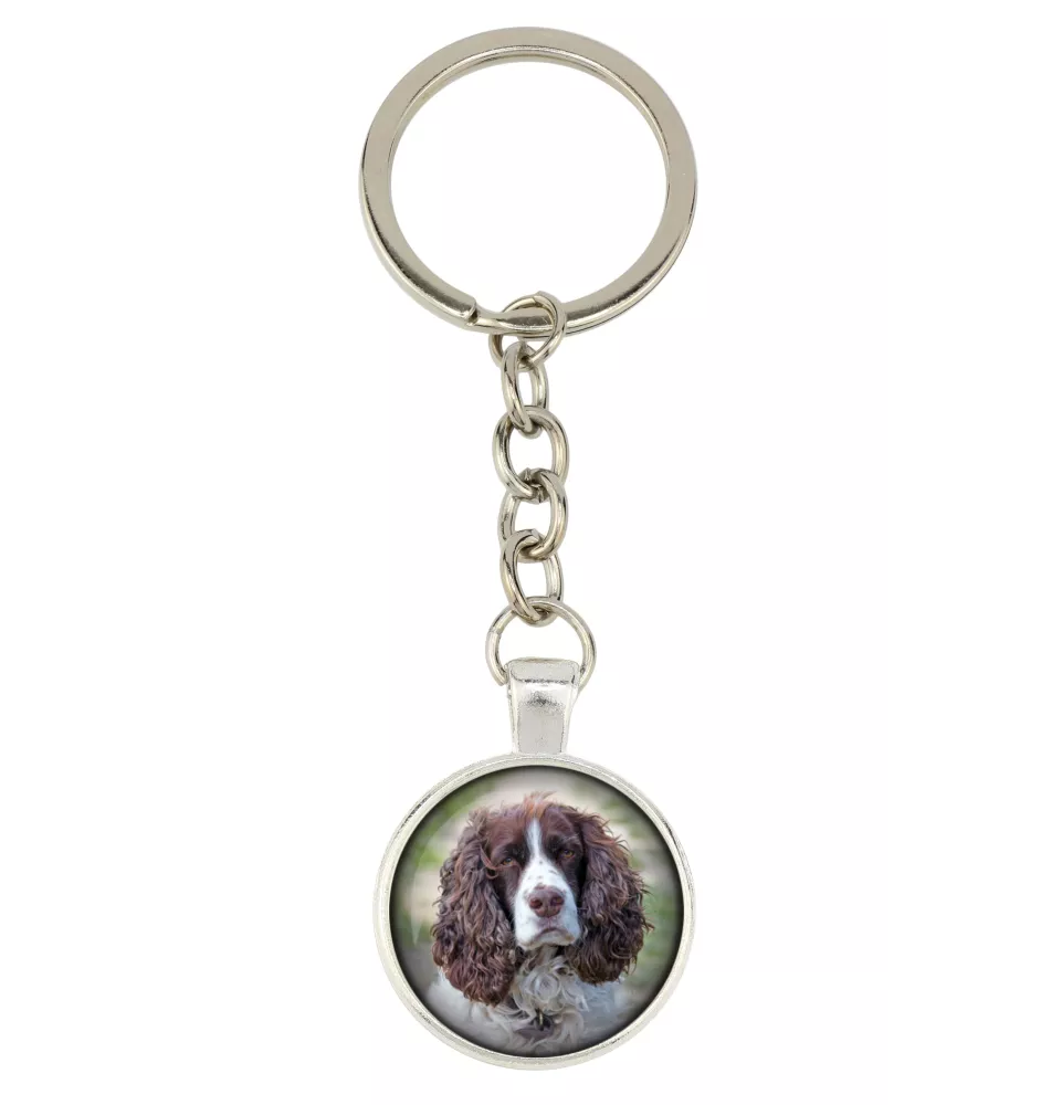 English Springer Spaniel - Schlüsselanhänger mit Ihrem Foto, Schlüsselanhänger, Taschenanhänger der Marke Art-Dog