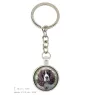 English Springer Spaniel - keychain in a box, own photo, keychain pendant from Art-Dog brand