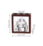 Setter anglais, Setter laverack I - porte-stylo avec chien, organiseur de bureau avec impression, décoration de bureau personnalisée de la marque Art-Dog