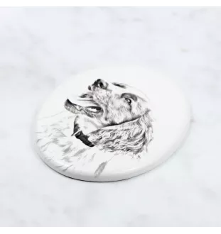 Springer spaniel angielski płyta nagrobna ze zdjęciem psa Art-Dog